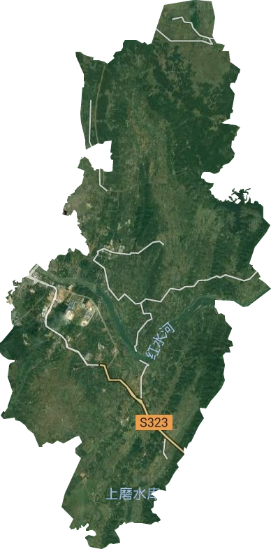 城厢乡卫星图