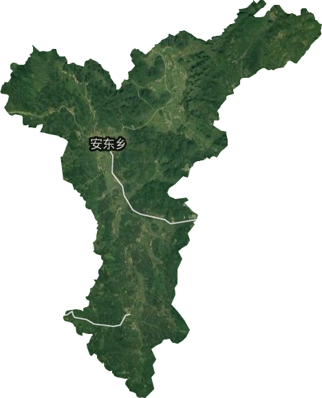 安东乡卫星图