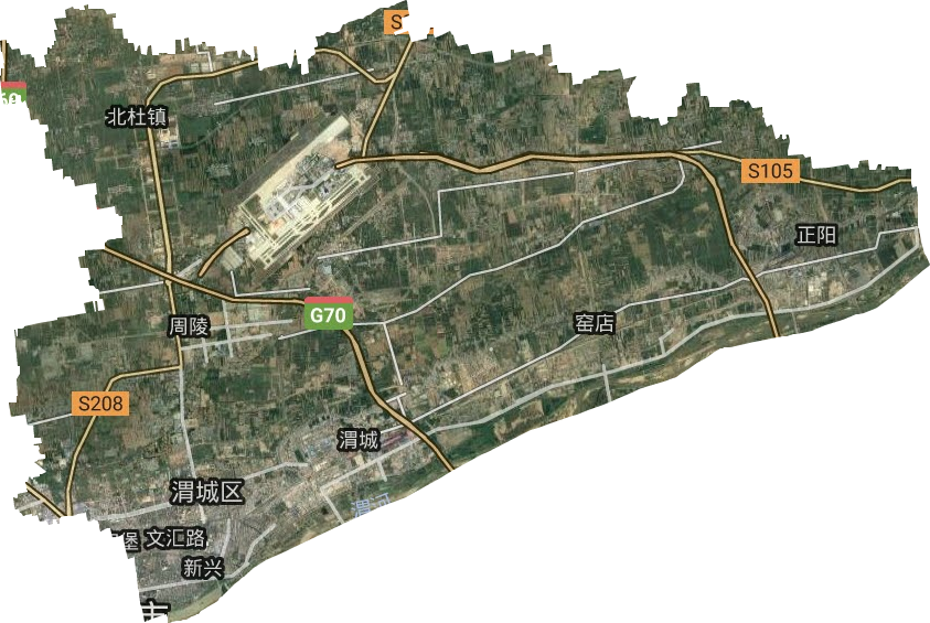 渭城区卫星图