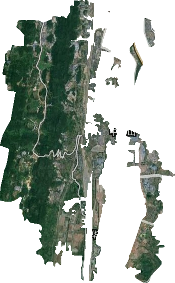华岩镇卫星图