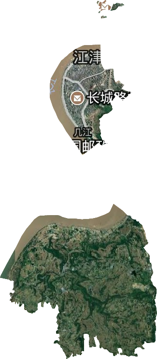 几江街道卫星图