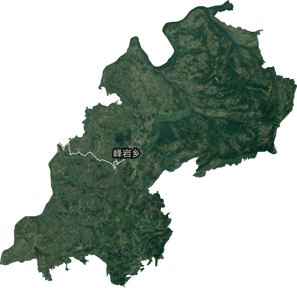 峰岩乡卫星图