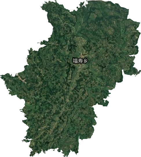 福寿乡卫星图