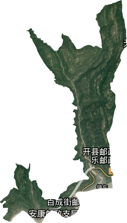 镇东街道卫星图