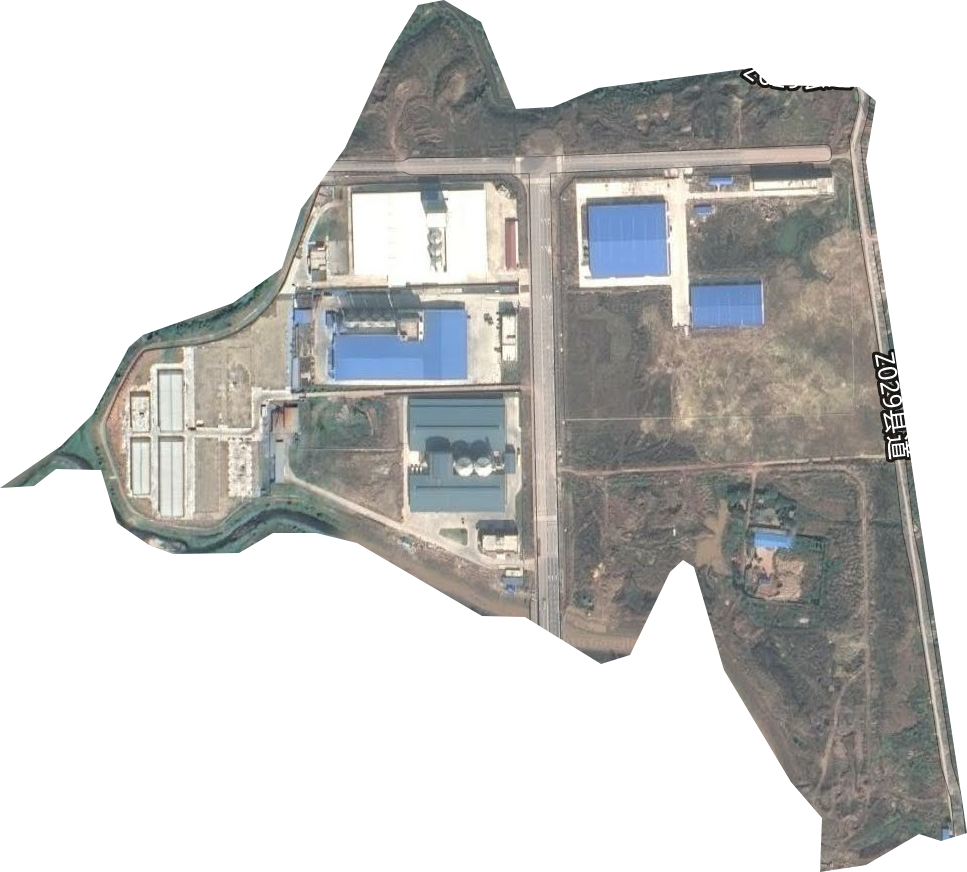 梁平县农场卫星图