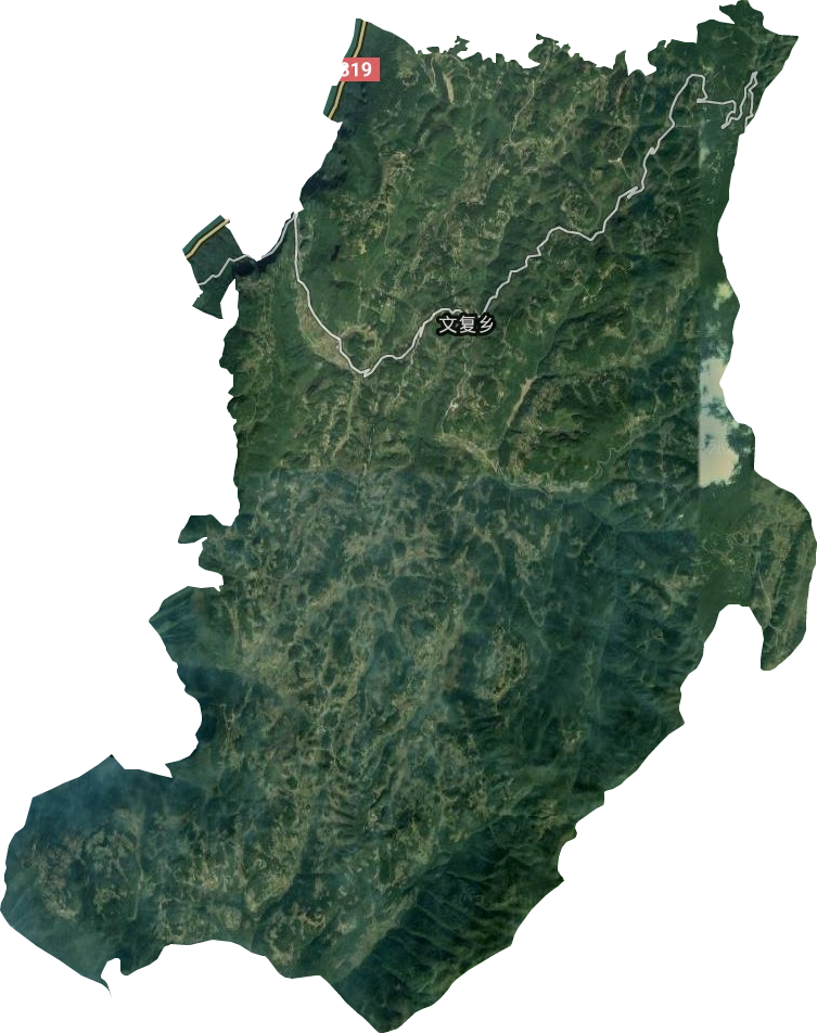 文复苗族土家族乡卫星图