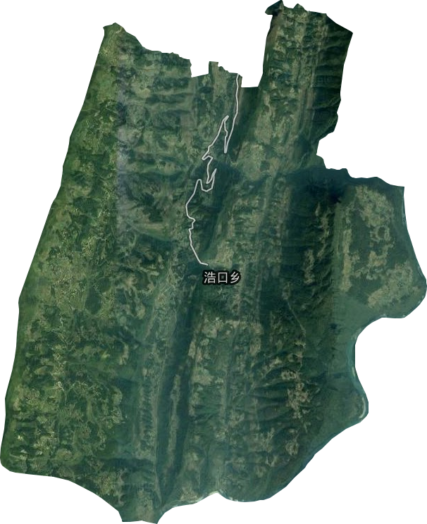 浩口苗族仡佬族乡卫星图