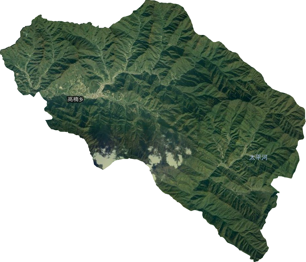 高楠乡卫星图