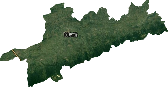平安镇卫星图
