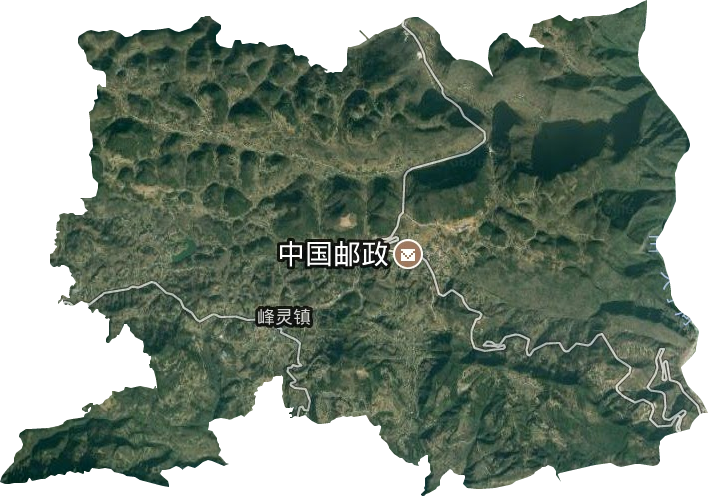 峰灵镇卫星图