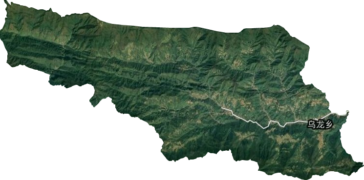 乌龙乡卫星图