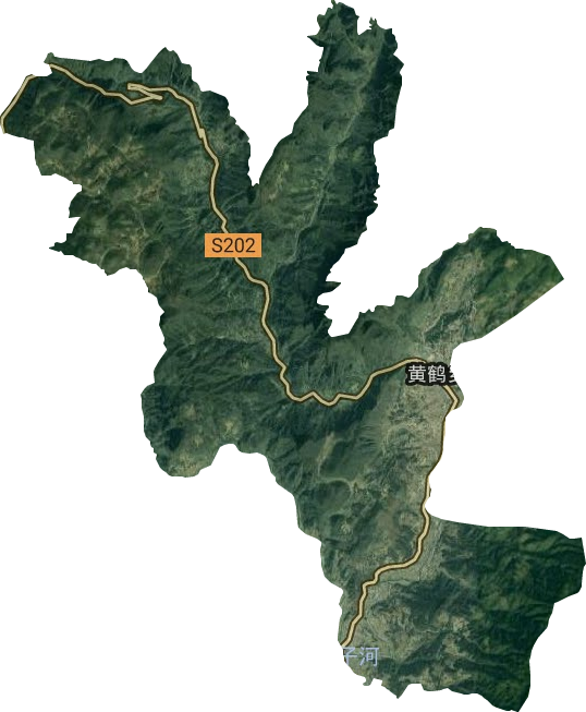 黄鹤乡卫星图