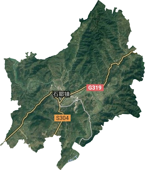 石耶镇卫星图