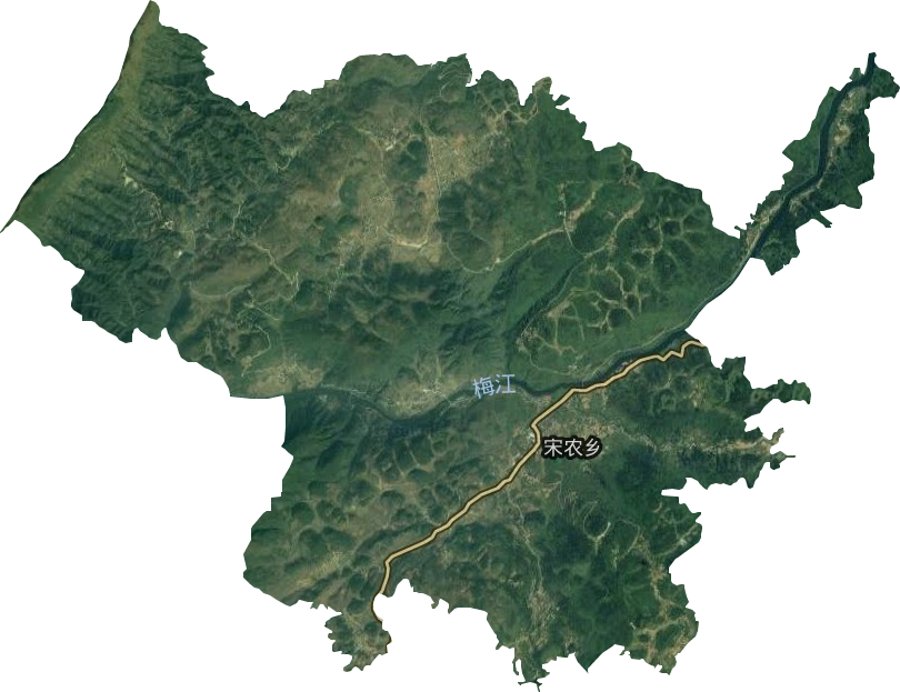 宋农镇卫星图