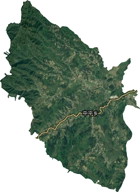 中平乡卫星图
