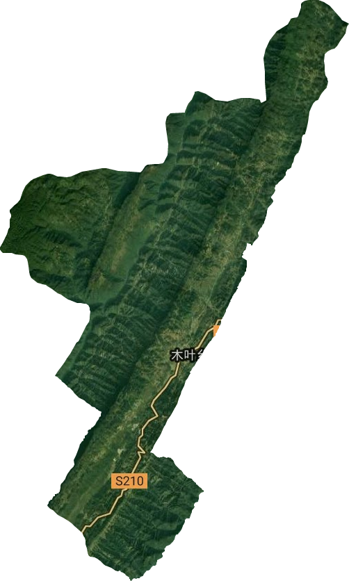 木叶乡卫星图