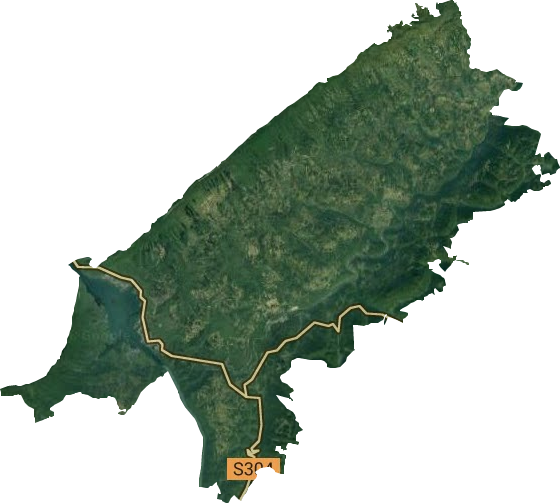 鹿角镇卫星图