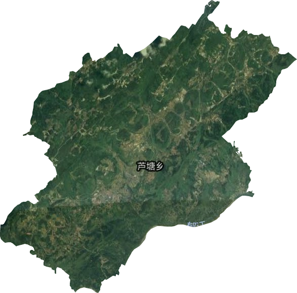 芦塘乡卫星图