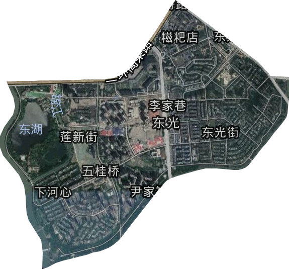 东光街道卫星图