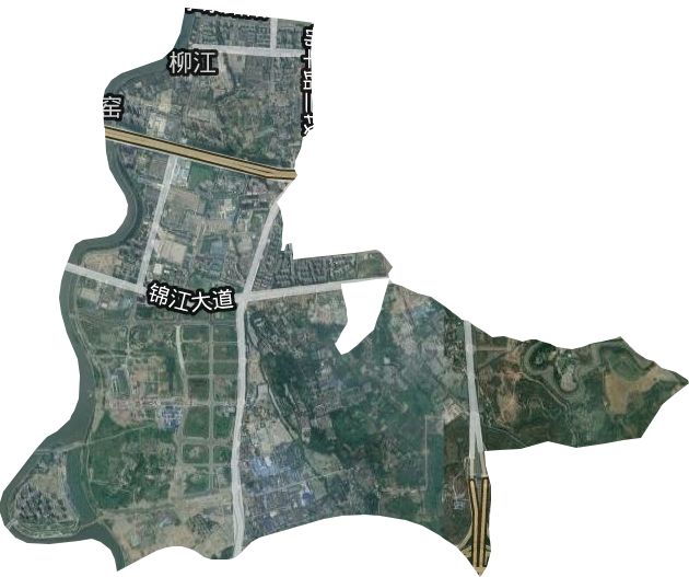 柳江街道卫星图