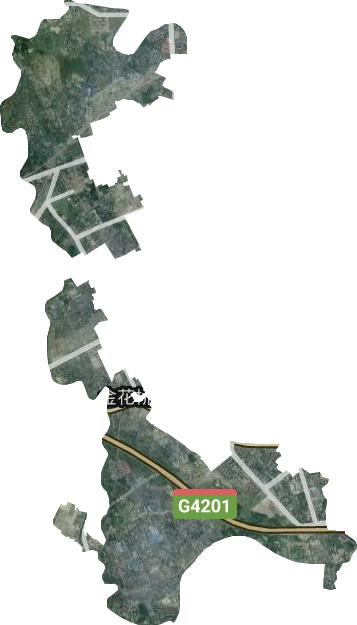 金花桥街道卫星图