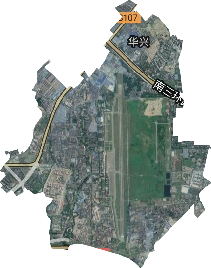 华兴街道卫星图