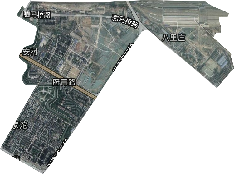 府青路街道卫星图