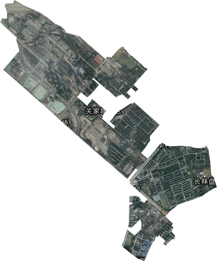二仙桥街道卫星图