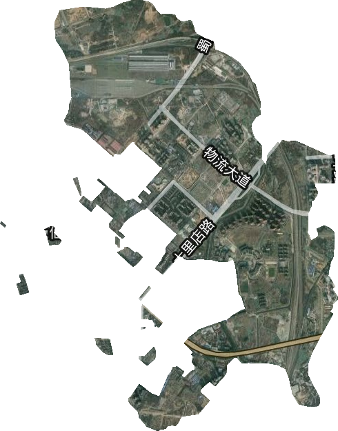 圣灯街道卫星图