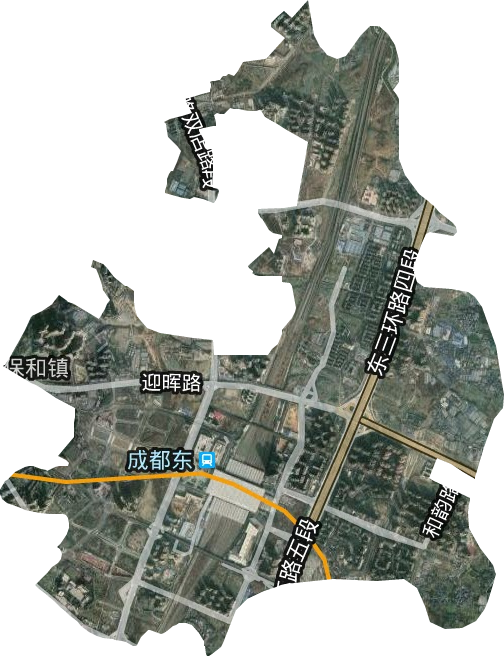 保和街道卫星图