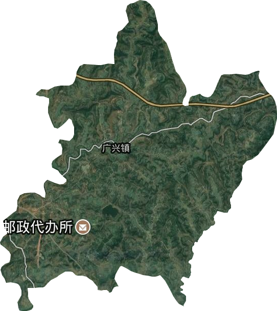 广兴镇卫星图