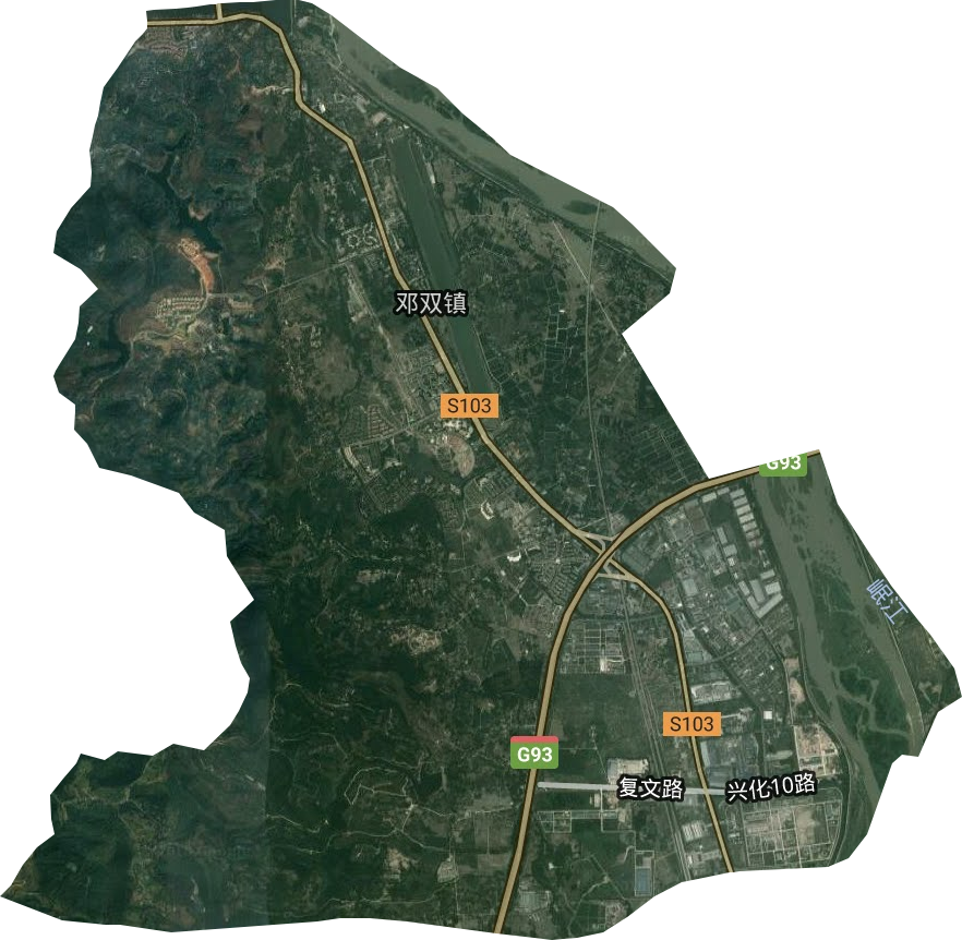 邓双镇卫星图