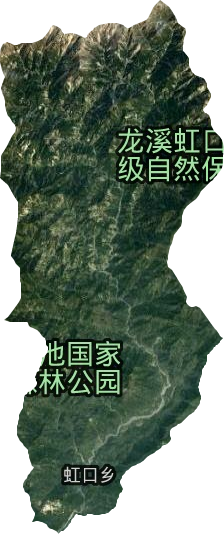 虹口乡卫星图