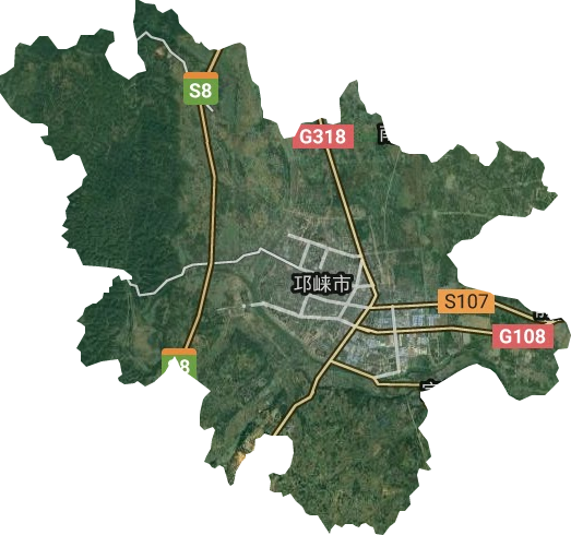 临邛镇卫星图