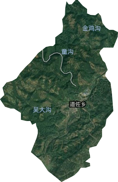 道佐乡卫星图