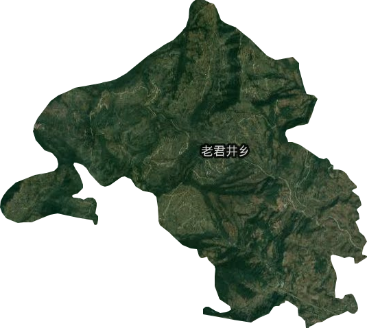 老君井乡卫星图
