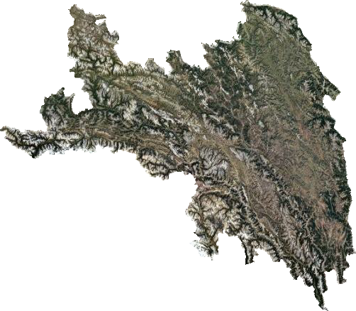 昌都市卫星图
