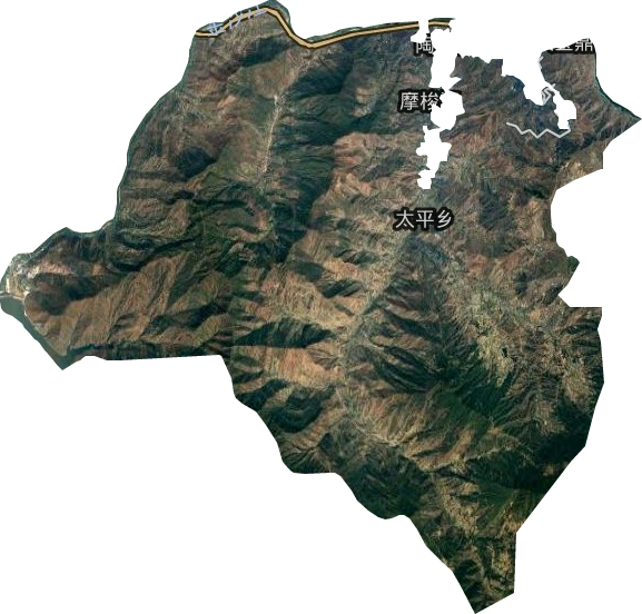 太平乡卫星图