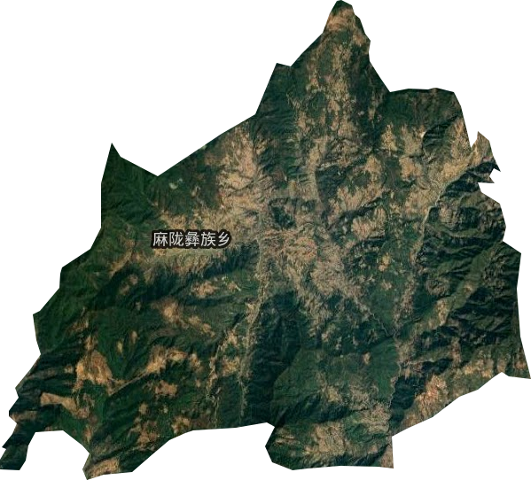 麻陇彝族乡卫星图