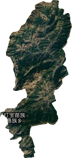 红宝苗族彝族乡卫星图