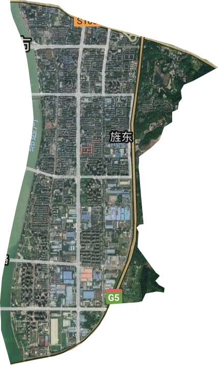 旌东街道卫星图