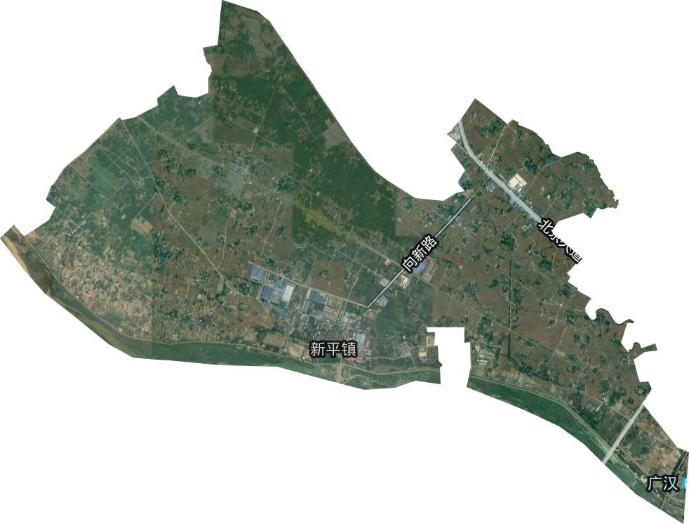 新平镇卫星图