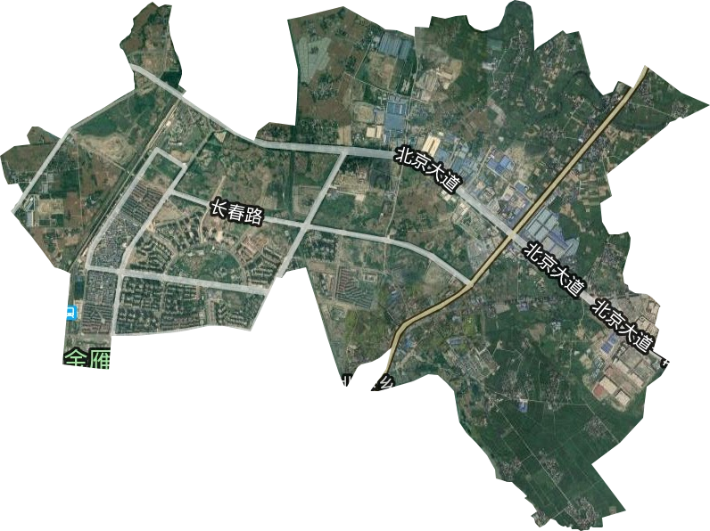 北外乡卫星图