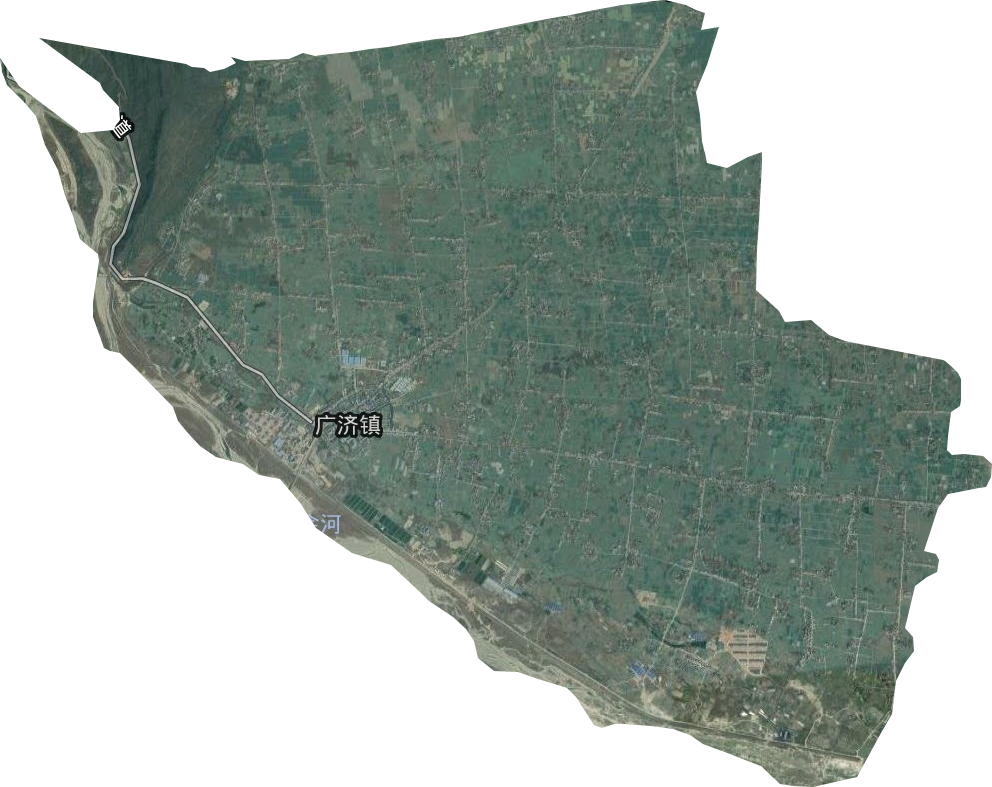 广济镇卫星图