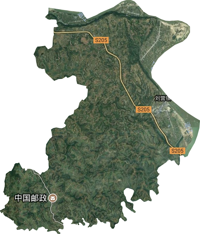 刘营镇卫星图