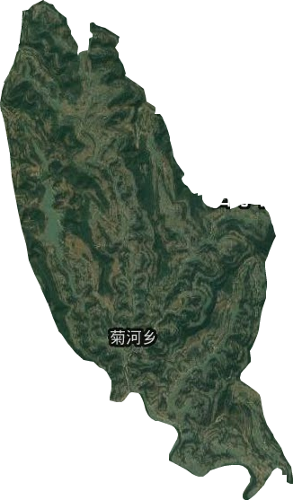 菊河乡卫星图