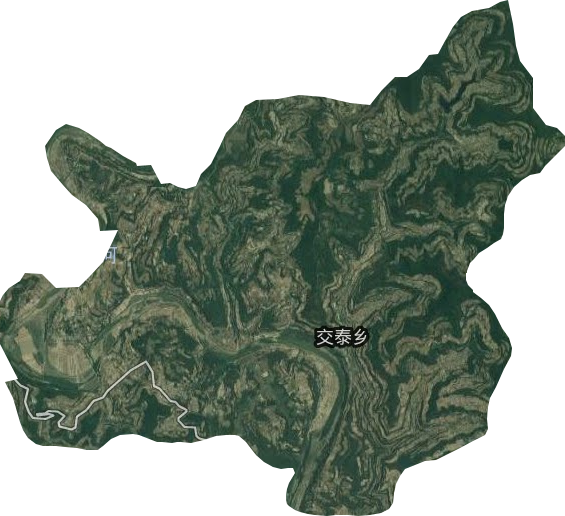 交泰乡卫星图