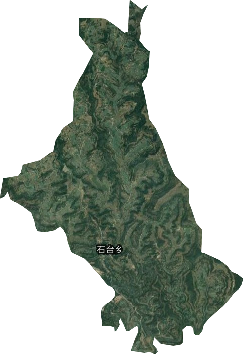 石台乡卫星图