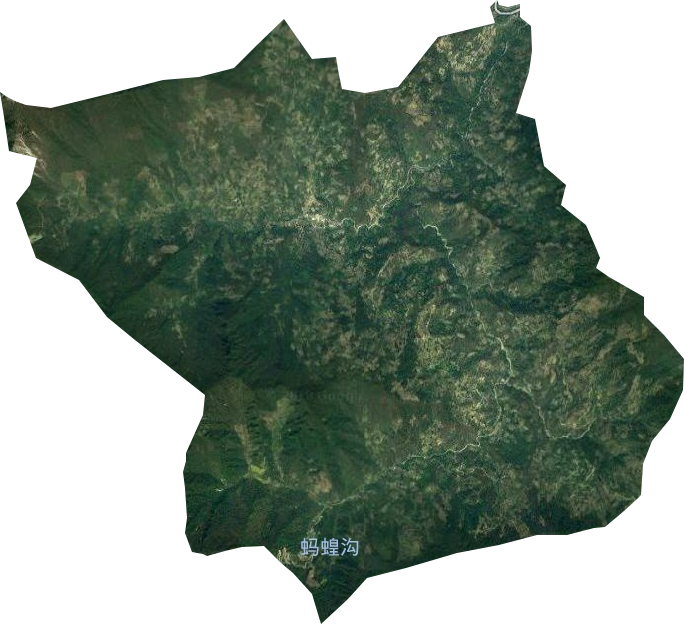 桃龙藏族乡卫星图