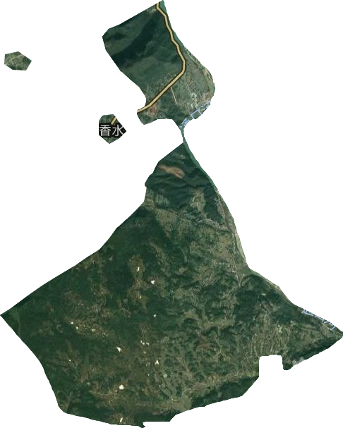 香水乡卫星图